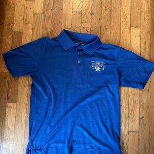 Kentucky 2012 NCAA Championship Men’s Blue Polo Shirt